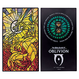 画像ギャラリー No.023のサムネイル画像 / 「TES IV: Oblivion」のリマスターを記念した新作の公式グッズが登場。熱狂的なファンのピンバッジやアートプリントなどをラインナップ