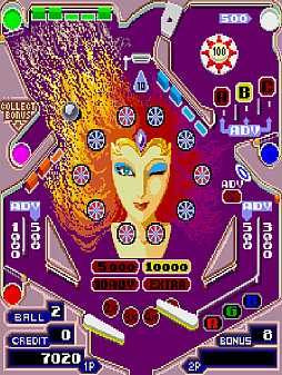 画像ギャラリー No.002のサムネイル画像 / 台揺らしでボールをコントロール! 「アーケードアーカイブス ピンボールアクション」,4月24日配信