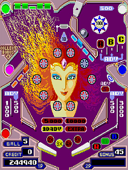 画像ギャラリー No.003のサムネイル画像 / 台揺らしでボールをコントロール! 「アーケードアーカイブス ピンボールアクション」,4月24日配信