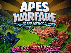 類人猿と人類の戦いを描くターン制ストラテジーゲーム「Apes Warfare」，正式版「1.0」をSteamでリリース