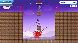 画像ギャラリー No.005のサムネイル画像 / 「あのゲー」シリーズ第3弾「どこかで見た“あのゲー”ムたちをもっと激しく作ってみたけれど、棒人間には限界があった件。」,本日配信