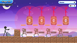 画像ギャラリー No.006のサムネイル画像 / 「あのゲー」シリーズ第3弾「どこかで見た“あのゲー”ムたちをもっと激しく作ってみたけれど、棒人間には限界があった件。」,本日配信