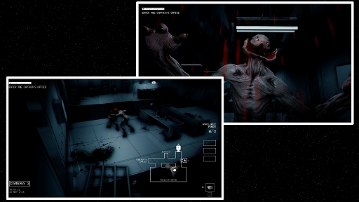 画像ギャラリー No.003のサムネイル画像 / カメラにしか映らない怪物の位置を教えつつ船内を探索。2人協力プレイ専用ホラーゲーム「Astrumis - Survive Together」,本日リリース