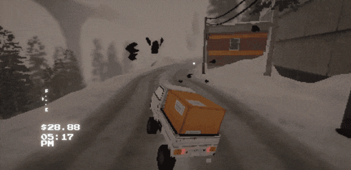 画像ギャラリー No.011のサムネイル画像 / 給料は最低賃金以下だけど,ネコは今日もがんばる。配達ドライブゲーム「Easy Delivery Co.」,体験版を配信開始。製品版は日本語に対応