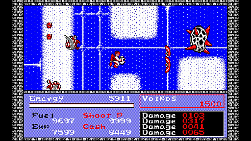 画像ギャラリー No.002のサムネイル画像 / 1986年リリースの高難度アクションRPG「未来」,EGGコンソールに登場。シューティングと格闘アクションを楽しめるユニークなタイトル