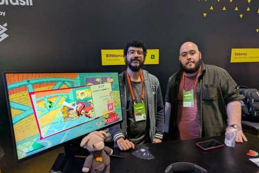 画像ギャラリー No.006のサムネイル画像 / リズム天国インスパイアの「リズマニア」をgamescom latam会場でプレイ。本場ブラジルの楽曲が楽しめる1ボタンリズムゲーム