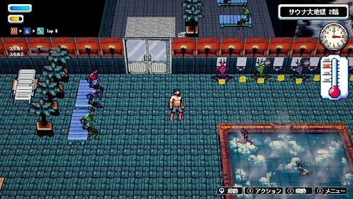 画像ギャラリー No.006のサムネイル画像 / 熱波師となって魔界のサウナでゾンビや悪魔を整えろ。アクションRPG「Sauna of the DEAD」,Switch版を5月22日に配信