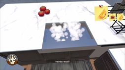 画像ギャラリー No.004のサムネイル画像 / 主人公は常人の3000倍潔癖。こまめに手を洗いながら料理に挑む「潔癖!完璧!クッキング!」,Steamストアページを公開