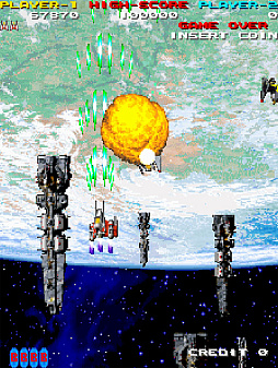 画像ギャラリー No.002のサムネイル画像 / 縦スクロールSTG「ネビュラスレイ」が家庭用ゲーム機へ初移植。アーケードアーカイブスで5月15日に配信