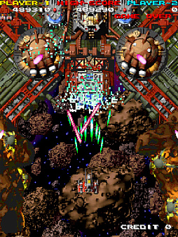 画像ギャラリー No.006のサムネイル画像 / 縦スクロールSTG「ネビュラスレイ」が家庭用ゲーム機へ初移植。アーケードアーカイブスで5月15日に配信