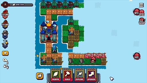 画像ギャラリー No.006のサムネイル画像 / 「Fortnite」などの元開発者による新作「Islets Defense」が6月18日に発売。タワーディフェンスやリソース管理が融合した新感覚のストラテジー