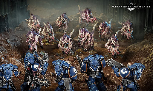 画像ギャラリー No.004のサムネイル画像 / そろそろ遊びたい「Warhammer 40,000」(後編)。面白いけど難しいと噂の対戦に挑戦してみたら,ミニチュアゲームの深みにハマってしまった話【PR】