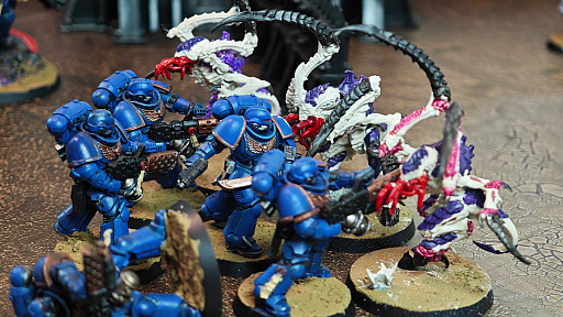 画像ギャラリー No.010のサムネイル画像 / そろそろ遊びたい「Warhammer 40,000」(後編)。面白いけど難しいと噂の対戦に挑戦してみたら,ミニチュアゲームの深みにハマってしまった話【PR】