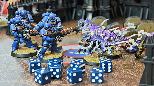 画像ギャラリー No.017のサムネイル画像 / そろそろ遊びたい「Warhammer 40,000」(後編)。面白いけど難しいと噂の対戦に挑戦してみたら,ミニチュアゲームの深みにハマってしまった話【PR】