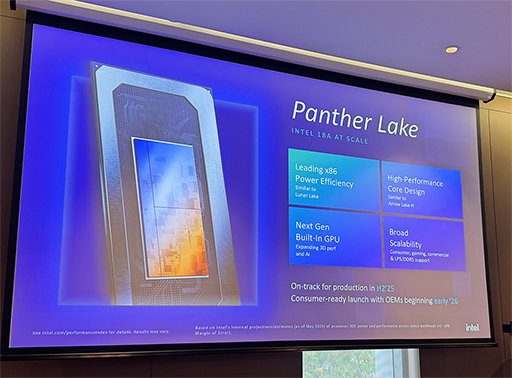 ���������꡼ No.002�Υ���ͥ������ / Intel��������CPU��Panther Lake�פ�ư��ǥ����Ϫ�����PC��2026ǯ��Ƭ���о�ͽ��