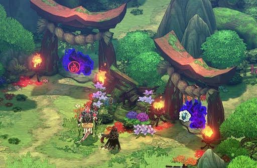 画像ギャラリー No.012のサムネイル画像 / 和風ローグライトACT「トワと神樹の祈り子たち」,体験版を8月18日に配信決定。最初のダンジョンを含むストーリー序章や刀鍛冶などを楽しめる