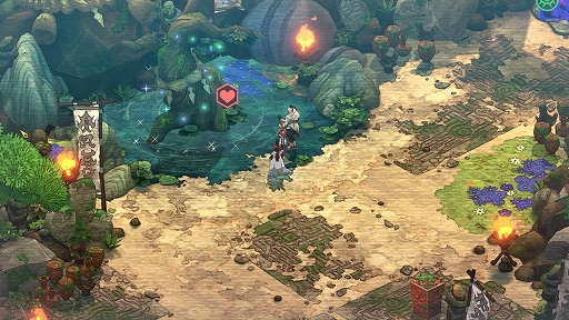 画像ギャラリー No.018のサムネイル画像 / 和風ローグライトACT「トワと神樹の祈り子たち」,体験版を8月18日に配信決定。最初のダンジョンを含むストーリー序章や刀鍛冶などを楽しめる