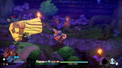 画像ギャラリー No.045のサムネイル画像 / 和風ローグライトACT「トワと神樹の祈り子たち」,体験版を8月18日に配信決定。最初のダンジョンを含むストーリー序章や刀鍛冶などを楽しめる