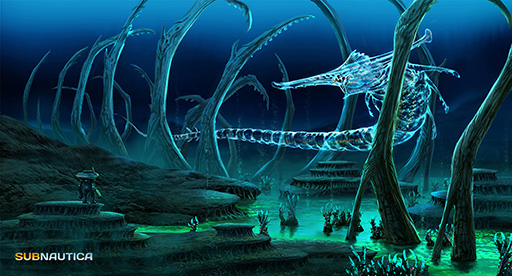 画像ギャラリー No.002のサムネイル画像 / 未知の海洋惑星からの脱出を目指す高評価サバイバルADV「Subnautica」,モバイル版を本日リリース。原作のすべてのコンテンツを収録