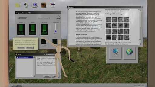 画像ギャラリー No.003のサムネイル画像 / 人間の正しい顔データを収集する怪しげな企業の新入社員になろう。クリックゲーム「FACEMINER」,日本語に対応
