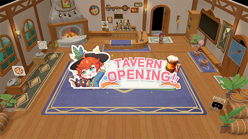 画像ギャラリー No.002のサムネイル画像 / 小さな島の古びた酒場を兄妹で再建する経営シム「ドラゴンの歌:料理と冒険」,早期アクセスをSteamで開始