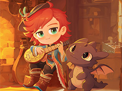 小さな島の古びた酒場を兄妹で再建する経営シム「ドラゴンの歌：料理と冒険」，早期アクセスをSteamで開始