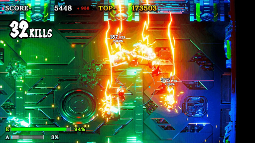 画像ギャラリー No.003のサムネイル画像 / アーケード風2Dアクション「NINJA REVENGER」,Switch版を6月5日に配信開始。サイバーニンジャとなり,迫り来る無数の敵と戦っていく