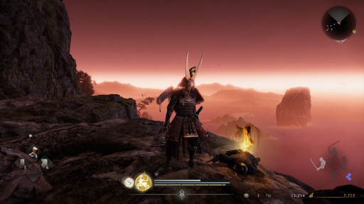 画像ギャラリー No.012のサムネイル画像 / ［プレイレポ］「仁王3」は高難度だけじゃない。和のオープンフィールドに広がる“遊びの重箱”，サムライとニンジャを切り替える高密度バトル