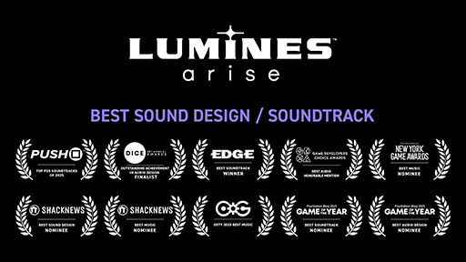 画像ギャラリー No.003のサムネイル画像 / 「Lumines Arise」,サントラを一足早く楽しめるリスニングパーティーを,1月29日13:00より音楽配信プラットフォームBandcampで開催