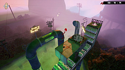 画像ギャラリー No.017のサムネイル画像 / ［プレイレポ］「Super Meat Boy 3D」試遊会レポート。グロかわいい世界が3Dに進化し，ミートボーイが彼女を救う旅で死にまくる