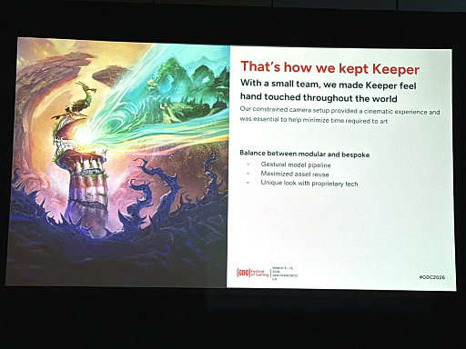 画像ギャラリー No.014のサムネイル画像 / 灯台が主人公のアドベンチャー「Keeper」の世界を作る環境アート。奇妙で手作り感あるビジュアルを生む少人数チームの工夫［GDC 2026］