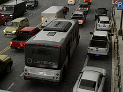 バス運転シム「Bus Bound」，4月30日リリースを発表。架空の都市でバスの交通網を整備し，利用者や歩行者にやさしい理想の都市へと変えていく