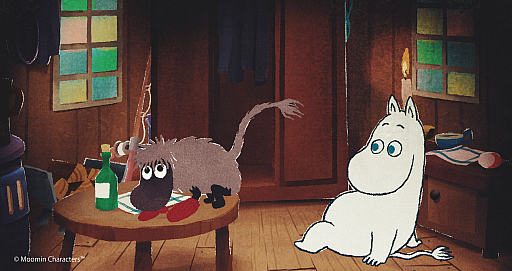 画像ギャラリー No.006のサムネイル画像 / 「ムーミントロール：冬のぬくもり」のリリース日が4月28日に決定。雪に覆われたムーミン谷が舞台のアドベンチャーゲーム
