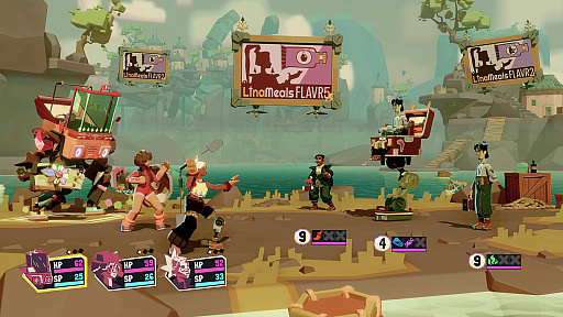 画像ギャラリー No.001のサムネイル画像 / おいしい料理で伝統とつながりを取り戻せ！ メカに乗り込み，食品企業と戦うターン制RPG「Dosa Divas」が発売