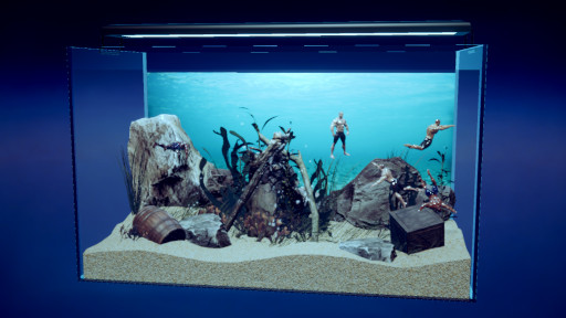 ���������꡼ No.002�Υ���ͥ������ / ����ǥޥå������������ϡʡ��˥�����֥ޥ���ꥦ�� -Muscle Aquarium Simulator-��Switch�Ǥ�6��19����ȯ��