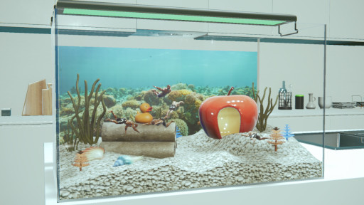 ���������꡼ No.004�Υ���ͥ������ / ����ǥޥå������������ϡʡ��˥�����֥ޥ���ꥦ�� -Muscle Aquarium Simulator-��Switch�Ǥ�6��19����ȯ��