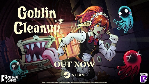 ���������꡼ No.001�Υ���ͥ������ / �����Ԥ˹Ӥ餵�줿���󥸥������4�ͤ����ݽ�����Goblin Cleanup�ס�������������Ǥ�Steam��������꡼��