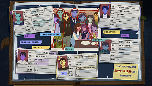 画像ギャラリー No.004のサムネイル画像 / 日記を通して失踪事件の真相を暴くサスペンスADV「彼女の日記」,Steamでリリース。10%オフとなるセールを開催