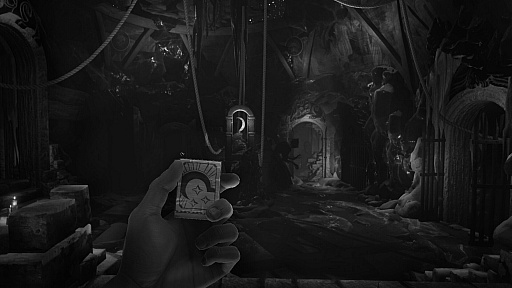 画像ギャラリー No.008のサムネイル画像 / マッチの小さな明かりを頼りに陰鬱な森を探索。スラヴ民話が題材のホラーADV「ひとつ目のリーホ」,7月28日にSteamで発売