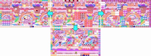 画像ギャラリー No.002のサムネイル画像 / PC版「バブルボブル シュガーダンジョン」入るたびに構造が変化する巨大ステージ「キャッスル」が登場。プロデューサーレターvol.3を公開