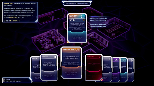画像ギャラリー No.001のサムネイル画像 / 自我に目覚めたAIとなり,悪徳企業を出し抜け。カード型ターン制ストラテジー「Ctrl Alt Deal」,7月22日にリリース