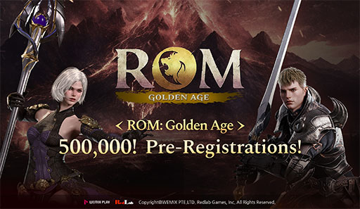 ���������꡼ No.001�Υ���ͥ������ / �֥��å���������MMORPG��ROM: Golden Age�ס�������Ͽ�Կ���50���ͤ����ˡ�2025ǯ8��˥������Х���������ͽ��