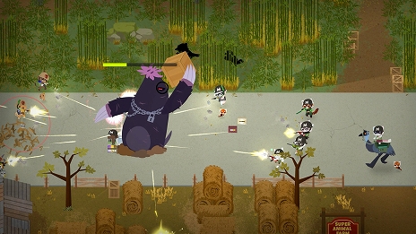 画像ギャラリー No.013のサムネイル画像 / 廃墟のサファリパークで64匹の動物がバトルロイヤル。「Super Animal Royale」コンシューマ版を2025年末に国内リリース決定