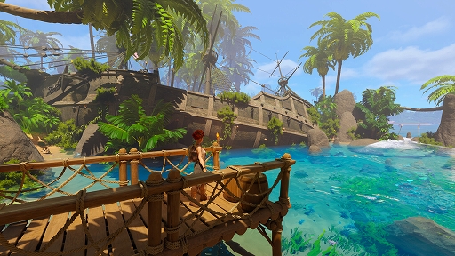 画像ギャラリー No.002のサムネイル画像 / 巨大な野生生物や原住民たちが暮らす神秘の島でサバイバル。「Under A Rock」,ゲームプレイを紹介する最新トレイラーを公開