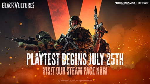 画像ギャラリー No.001のサムネイル画像 / WEMADE初の新作FPS「ブラックヴァルチャーズ:プレイオブグリード」,7月26日〜28日にグローバルプレイテストを実施