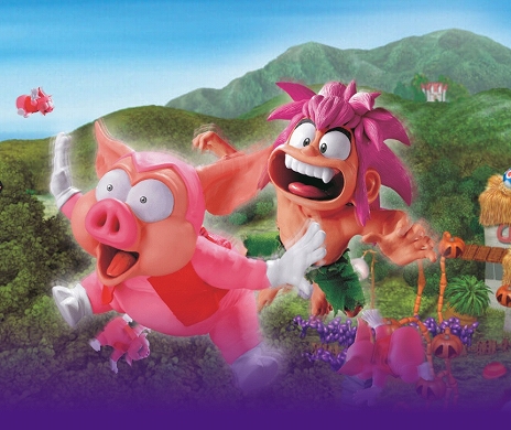 画像ギャラリー No.001のサムネイル画像 / 「オレっ!トンバ Special Edition」,デジタル版を8月1日にリリース。「魔界村」のクリエイターによる2.5Dアクションが28年ぶりに復活