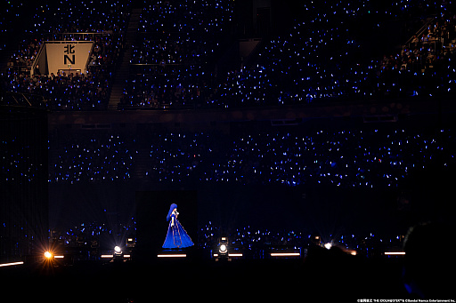 画像ギャラリー No.017のサムネイル画像 / 「アイマス」如月千早の武道館単独公演「OathONE」をレポート。765プロの蒼き歌姫が,花道を歩き,美しい歌声を響かせた