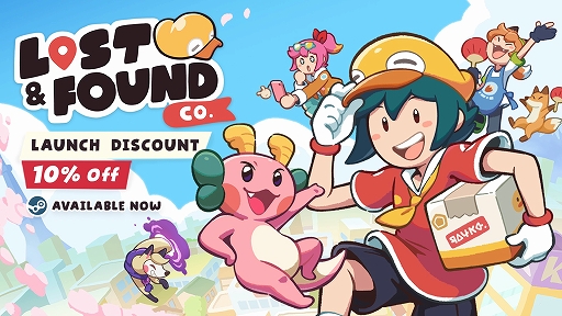画像ギャラリー No.001のサムネイル画像 / かわいいものが溢れる世界で依頼人の落とし物を探し出そう。「Lost and Found Co.」，Steamで配信開始