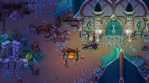 画像ギャラリー No.004のサムネイル画像 / MMORPG「Drakantos」,クローズドβテストを7月25日にSteamで開始。ピクセルアートで描かれたファンタジー世界を冒険できる