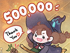 高評価癒し系ADV「Little Witch in the Woods」，Steam累計販売数が50万本を突破。3月20日からのスプリングセールにも参加